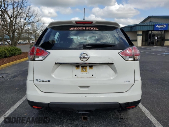 2016 Nissan Rogue S with VIN JN8AT2MV9GW142355, listed as a Copart auction lot 51683685 with 172,861 mi miles and Clean Title. Bid and sale history available at carsss.com. Image 6.