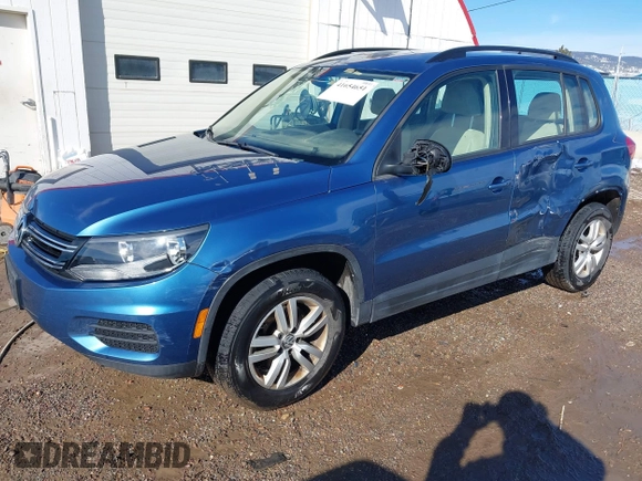 2017 Volkswagen Tiguan S with VIN WVGBV7AX4HK029852, listed as a IAAI auction lot 41654651 with 37,759 mi miles and . Bid and sale history available at DreamBid. Image 18.