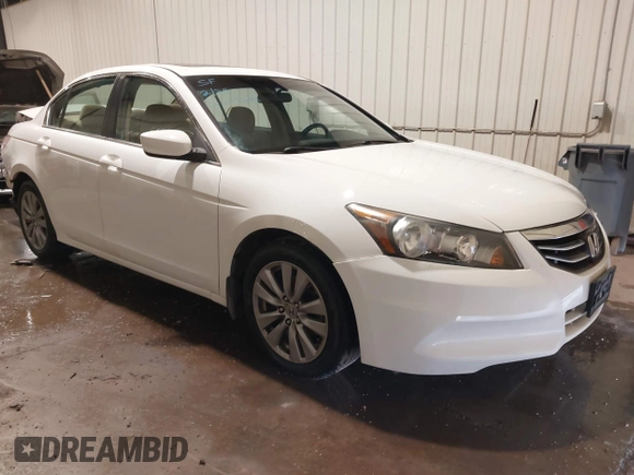 2012 Honda Accord EX z VIN 1HGCP2F78CA026063, wystawiony jako IAAI lot #41647289 z przebiegiem 82 516 mil mil oraz . Historia ofert i sprzedaży dostępna na DreamBid. Obrazek 1.
