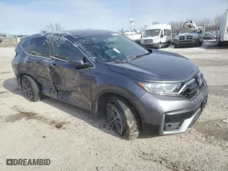 2022 Honda CR-V EX-L with VIN 5J6RW1H85NA008807, listed as a Copart auction lot 87745955 with 36,847 mi miles and Salvage Title. Bid and sale history available at carsss.com. Image 4.