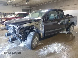 2018 Ford F-150 XL with VIN 1FTEX1EB8JFE06317, listed as a Copart auction lot 45714555 with 108,888 mi miles and Salvage Title. Bid and sale history available at DreamBid. Image 1.