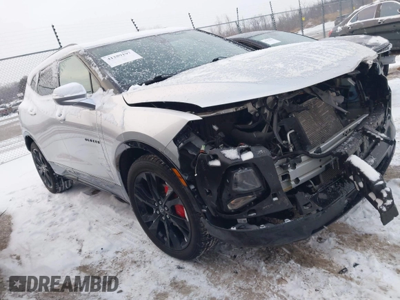 2020 Chevrolet Blazer RS с VIN 3GNKBKRS2LS671712, выставлен на аукционе IAAI как лот 41289197 с пробегом 71 578 миль миль и . История ставок и продаж доступна на DreamBid. Изображение 1.