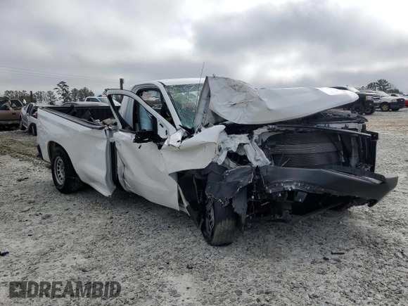 2020 Chevrolet Silverado 1500 Work Truck with VIN 3GCNWAEF5LG146627, listed as a Copart auction lot 45207925 with Not Provided miles and Salvage Title. Bid and sale history available at carsss.com. Image 4.
