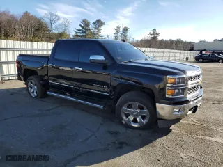 2014 Chevrolet Silverado 1500 LTZ with VIN 3GCUKSEC8EG100974, listed as a Copart auction lot 47840165 with 162,600 mi miles and Salvage Title. Bid and sale history available at carsss.com. Image 4.