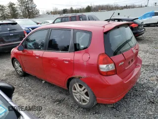 2008 Honda Fit Sport with VIN JHMGD38648S051576, listed as a Copart auction lot 51390025 with 135,328 mi miles and Clean Title. Bid and sale history available at carsss.com. Image 2.