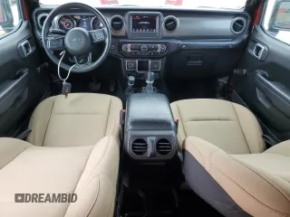 2022 Jeep Wrangler Unlimited Sport with VIN 1C4HJXDG0NW100216, listed as a Copart auction lot 47610405 with 18,324 mi miles and Clean Title. Bid and sale history available at DreamBid. Image 8.