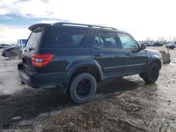 2001 Toyota Sequoia Limited with VIN 5TDBT48A51S001924, listed as a Copart auction lot 46791135 with 249,357 mi miles and Salvage Title. Bid and sale history available at carsss.com. Image 3.