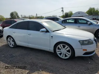 2007 Audi S6 with VIN WAUGN94F17N041959, listed as a Copart auction lot 53682645 with 125,072 mi miles and Clean Title. Bid and sale history available at carsss.com. Image 4.