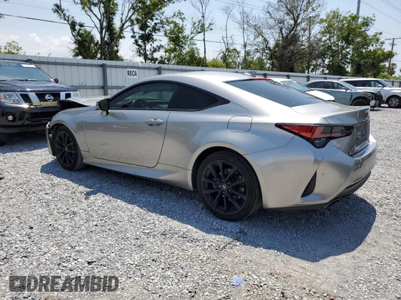 2020 Lexus RC 300 F Sport z VIN JTHGA5BC7L5010580, wystawiony jako Copart lot #55801565 z przebiegiem 1160 mil mil oraz Nie do naprawy. Historia ofert i sprzedaży dostępna na DreamBid. Obrazek 2.
