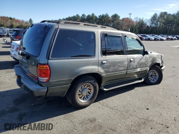 2000 Mercury Mountaineer z VIN 4M2DU86P0YUJ09470, wystawiony jako Copart lot #80207394 z przebiegiem 119 634 mil mil oraz Czysty tytuł • Clean title. Historia ofert i sprzedaży dostępna na DreamBid. Obrazek 3.