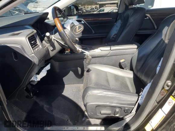 2018 Lexus RX 350L Premium with VIN JTJGZKCA8J2008807, listed as a Copart auction lot 49696135 with 72,359 mi miles and Salvage Title. Bid and sale history available at DreamBid. Image 7.