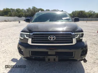 2018 Toyota Sequoia SR5 with VIN 5TDZY5G19JS070428, listed as a Copart auction lot 73185834 with 60,192 mi miles and Salvage Title. Bid and sale history available at carsss.com. Image 5.