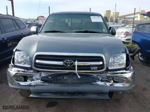 2002 Toyota Tundra SR5 with VIN 5TBRT34132S245421, listed as a IAAI auction lot 41833609 with 373,852 mi miles. Bid and sale history available at carsss.com. Image 12.