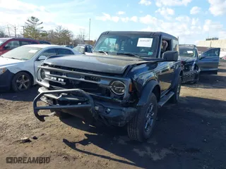2024 Ford Bronco Big Bend with VIN 1FMDE7AH2RLA80523, listed as a IAAI auction lot 41452287 with 3,490 mi miles. Bid and sale history available at carsss.com. Image 6.