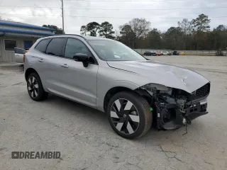 2024 Volvo XC60 Recharge Plug-In Hybrid Plus Dark Theme with VIN YV4H60DL6R1744521, listed as a Copart auction lot 85763894 with 15,297 mi miles and Clean Title. Bid and sale history available at carsss.com. Image 4.