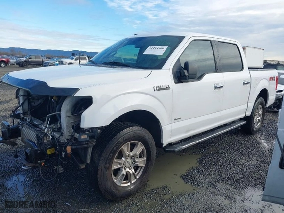 2017 Ford F-150 XL with VIN 1FTEW1EP6HKD31004, listed as a IAAI auction lot 41214306 with 130,667 mi miles. Bid and sale history available at carsss.com. Image 2.