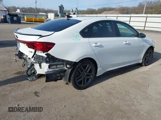 2021 Kia Forte GT-Line with VIN 3KPF34ADXME279657, listed as a IAAI auction lot 41946124 with 50,138 mi miles and . Bid and sale history available at DreamBid. Image 4.