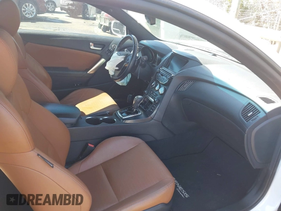 2016 Hyundai Genesis Coupe R-Spec with VIN KMHHU6KJ7GU132025, listed as a IAAI auction lot 41848778 with 63,562 mi miles and . Bid and sale history available at DreamBid. Image 5.