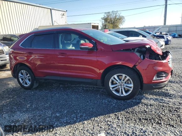 2020 Ford Edge SEL with VIN 2FMPK4J96LBB44339, listed as a Copart auction lot 82676544 with 75,419 mi miles and Salvage Title. Bid and sale history available at carsss.com. Image 4.