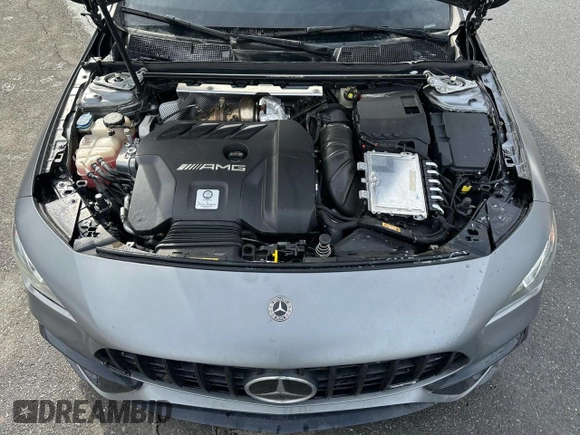 2021 Mercedes-Benz CLA 45 AMG with VIN W1K5J5DB5MN181560, listed as a Copart auction lot 47049525 with 96,171 mi miles and Clean Title. Bid and sale history available at DreamBid. Image 6.