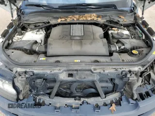 2016 Land Rover Range Rover with VIN SALGW3EF7GA296739, listed as a Copart auction lot 77678794 with 58,193 mi miles and Salvage title. Bid and sale history available at DreamBid. Image 12.