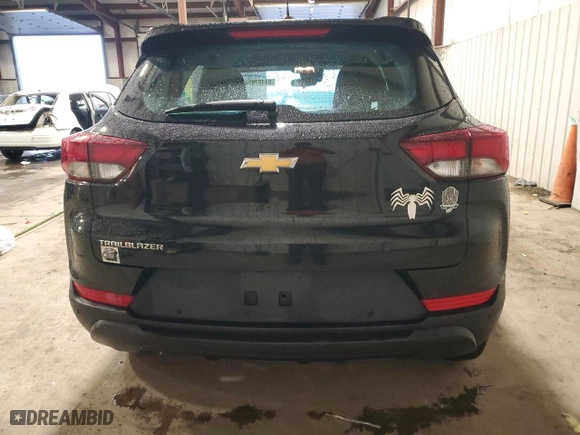 2022 Chevrolet TrailBlazer LS with VIN KL79MMS28NB105864, listed as a Copart auction lot 84487894 with 17,775 mi miles and Salvage Title. Bid and sale history available at carsss.com. Image 6.