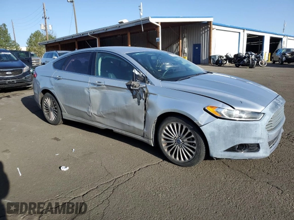 2016 Ford Fusion Titanium with VIN 3FA6P0K93GR360686, listed as a Copart auction lot 50760895 with 187,369 mi miles and Salvage title. Bid and sale history available at DreamBid. Image 4.
