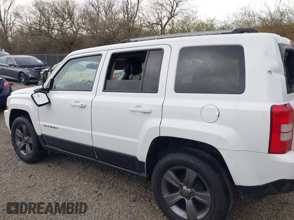 2017 Jeep Patriot 75th Anniversary with VIN 1C4NJRBBXHD108927, listed as a IAAI auction lot 41935713 with 103,802 mi miles and . Bid and sale history available at carsss.com. Image 18.