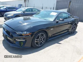 2018 Ford Mustang GT with VIN 1FA6P8CF6J5145784, listed as a IAAI auction lot 42396064 with 47,535 mi miles and . Bid and sale history available at DreamBid. Image 2.