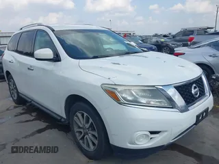 2014 Nissan Pathfinder Platinum z VIN 5N1AR2MNXEC691292, wystawiony jako IAAI lot #42151234 z przebiegiem 159 332 mil mil oraz . Historia ofert i sprzedaży dostępna na DreamBid. Obrazek 1.