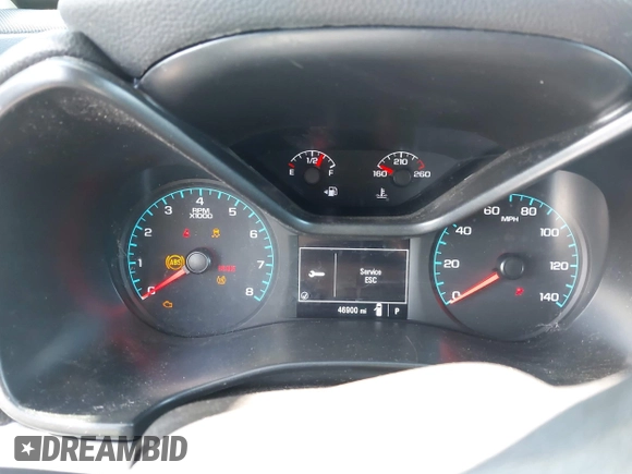 2020 Chevrolet Colorado 4WD Work Truck with VIN 1GCGTBENXL1212795, listed as a IAAI auction lot 42249330 with 46,900 mi miles and . Bid and sale history available at DreamBid. Image 7.