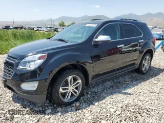 2016 Chevrolet Equinox LTZ с VIN 2GNFLGE36G6136610, выставлен на аукционе Copart как лот 60468425 с пробегом 96 400 миль миль и Списание • Salvage title. История ставок и продаж доступна на DreamBid. Изображение 1.