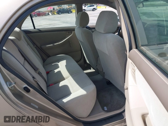 2005 Toyota Corolla CE with VIN 1NXBR32E15Z560436, listed as a IAAI auction lot 42140160 with 103,949 mi miles and . Bid and sale history available at DreamBid. Image 8.