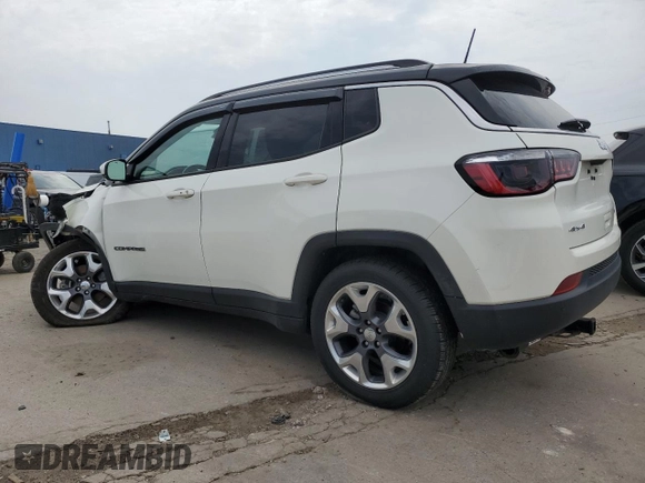 2021 Jeep Compass Limited z VIN 3C4NJDCB0MT547365, wystawiony jako Copart lot #60162625 z przebiegiem 48 180 mil mil oraz Nie do naprawy • Non repairable. Historia ofert i sprzedaży dostępna na DreamBid. Obrazek 2.