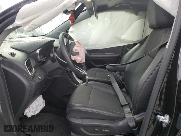 2022 Chevrolet Trax LT with VIN KL7CJPSM7NB560187, listed as a Copart auction lot 47693565 with 21,263 mi miles and Salvage title. Bid and sale history available at DreamBid. Image 7.