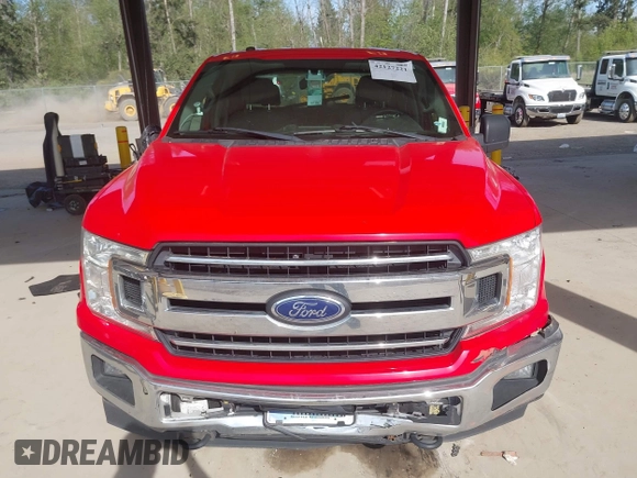 2018 Ford F-150 XL with VIN 1FTEW1EBXJKE16406, listed as a IAAI auction lot 42127221 with 97,408 mi miles. Bid and sale history available at carsss.com. Image 12.