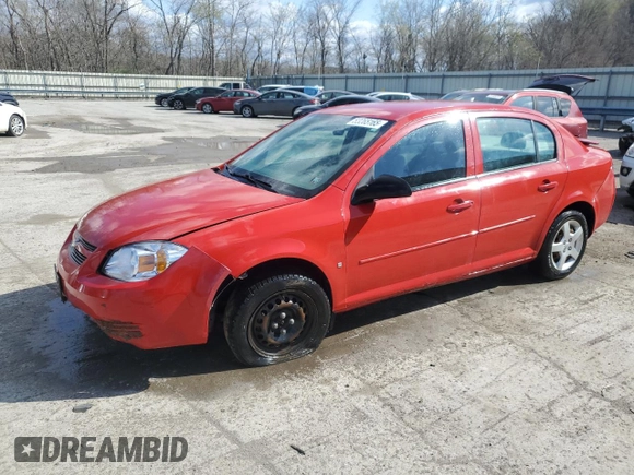 2007 Chevrolet Cobalt LS with VIN 1G1AK55F277300223, listed as a Copart auction lot 53265165 with 119,199 mi miles and Salvage Title. Bid and sale history available at DreamBid. Image 1.