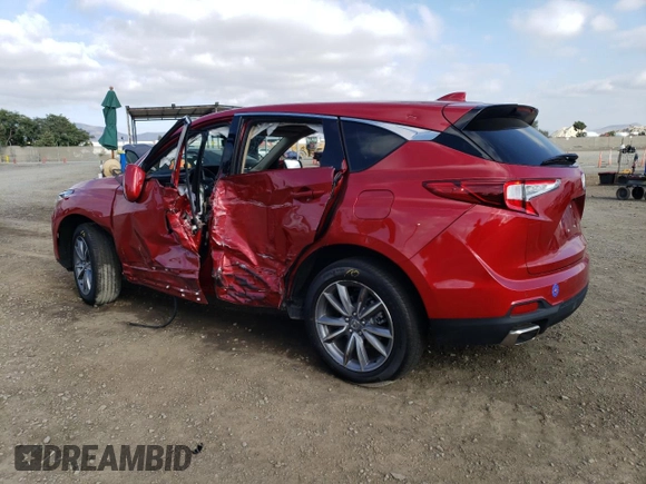 2023 Acura RDX w/Technology Package with VIN 5J8TC2H53PL010869, listed as a Copart auction lot 72406874 with 20,316 mi miles and Salvage Title. Bid and sale history available at carsss.com. Image 2.