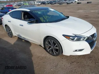 2017 Nissan Maxima SV with VIN 1N4AA6AP9HC413793, listed as a IAAI auction lot 41774072 with 131,620 mi miles. Bid and sale history available at carsss.com. Image 1.