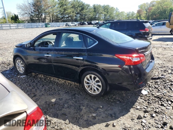 2019 Nissan Sentra S with VIN 3N1AB7AP0KY455414, listed as a Copart auction lot 55027795 with 64,714 mi miles and Salvage Title. Bid and sale history available at DreamBid. Image 2.