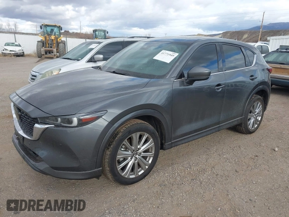 2023 Mazda CX-5 Signature with VIN JM3KFBXY9P0102087, listed as a IAAI auction lot 41771949 with 35,610 mi miles and . Bid and sale history available at carsss.com. Image 17.