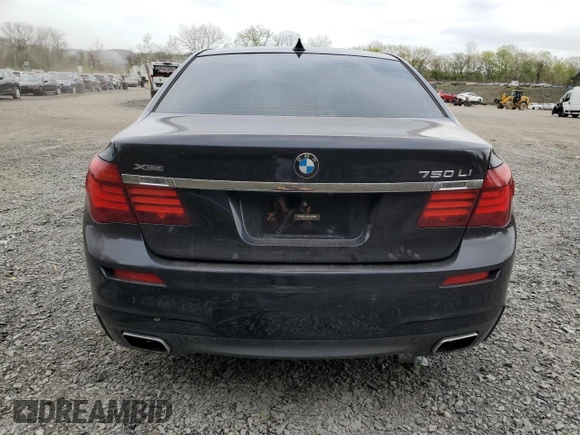 2014 BMW 7 Series ALPINA B7 xDrive with VIN WBAYF8C51ED652985, listed as a Copart auction lot 54299625 with 80,577 mi miles and Salvage Title. Bid and sale history available at DreamBid. Image 6.