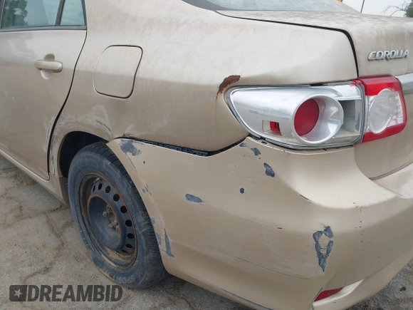 2011 Toyota Corolla L with VIN 2T1BU4EE3BC607950, listed as a IAAI auction lot 39460408 with 158,699 mi miles and . Bid and sale history available at DreamBid. Image 12.