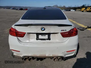 2017 BMW M4 with VIN WBS3R9C51HK709687, listed as a Copart auction lot 53371805 with 68,847 mi miles and Salvage title. Bid and sale history available at DreamBid. Image 6.