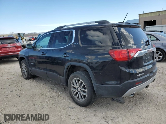 2018 GMC Acadia SLE with VIN 1GKKNLLS4JZ108275, listed as a Copart auction lot 49986125 with 100,457 mi miles and Salvage Title. Bid and sale history available at DreamBid. Image 2.