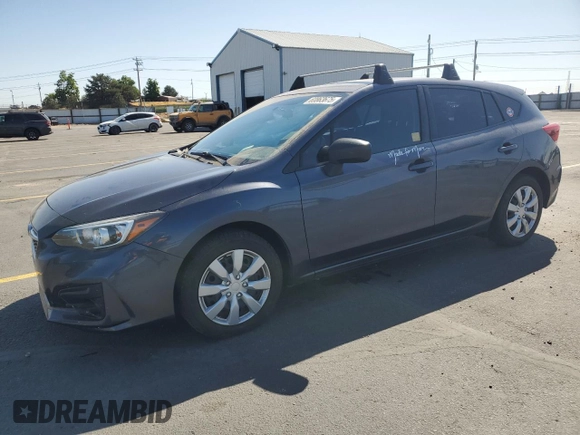 2017 Subaru Impreza with VIN 4S3GTAA61H3731450, listed as a Copart auction lot 60863675 with 88,376 mi miles and Salvage title. Bid and sale history available at DreamBid. Image 1.