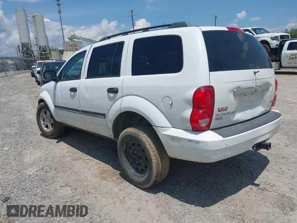 2007 Dodge Durango SLT with VIN 1D8HD48P97F505866, listed as a IAAI auction lot 42446196 with 284,214 mi miles and . Bid and sale history available at DreamBid. Image 3.