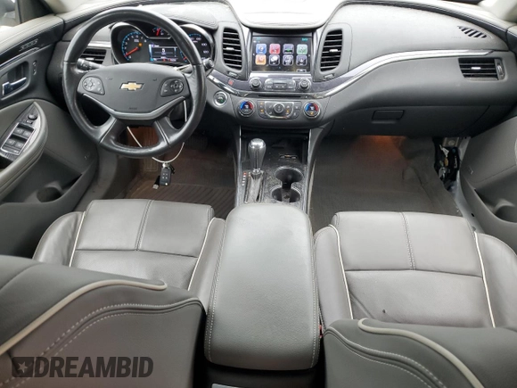 2017 Chevrolet Impala Premier with VIN 1G1145S39HU200966, listed as a Copart auction lot 57333045 with 86,301 mi miles and Salvage title. Bid and sale history available at DreamBid. Image 8.