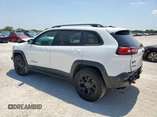 2017 Jeep Cherokee Trailhawk с VIN 1C4PJMBS6HW620751, выставлен на аукционе Copart как лот 57408255 с пробегом 61 330 миль миль и Списание • Salvage title. История ставок и продаж доступна на DreamBid. Изображение 2.