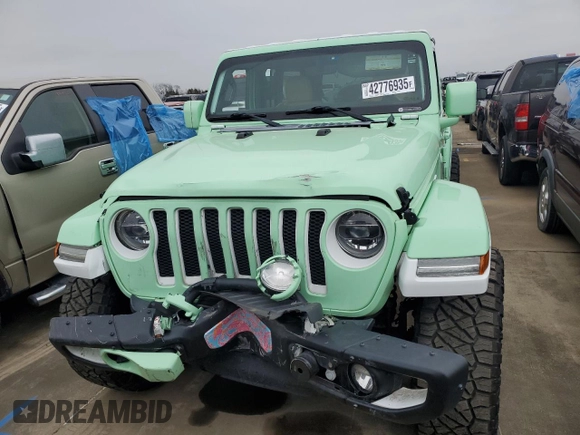 2018 Jeep Wrangler Unlimited Sahara z VIN 1C4HJXEN2JW211387, wystawiony jako Copart lot #42776935 z przebiegiem 66 170 mil mil oraz Szkoda całkowita • Salvage title. Historia ofert i sprzedaży dostępna na DreamBid. Obrazek 5.
